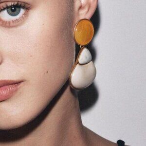 Geo Drop Earrings S1093